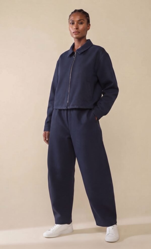 Navy-blue combo